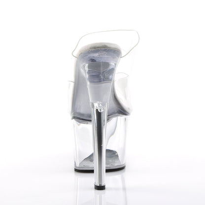 SKY-302 Pleaser Clear 7 Inch Pole Dancer Platform Shoes
