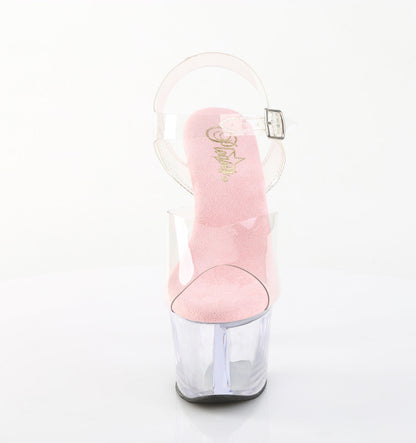 SKY-308 Pleaser Baby Pink 7 Inch Exotic Dancing Platform Shoes