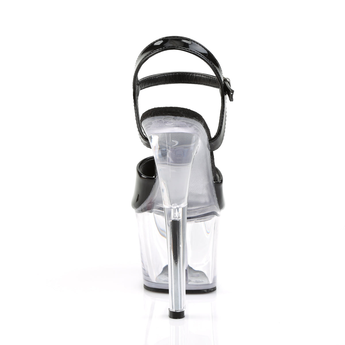 SKY-309 Pleaser Black 7 Inch Pole Dancer Platform Shoes