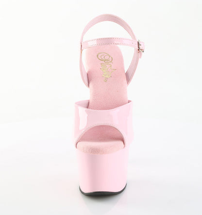 SKY-309 Pleaser Baby Pink 7 Inch Pole Dancer Platform Shoes