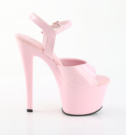 SKY-309 Pleaser Baby Pink 7 Inch Pole Dancer Platform Shoes