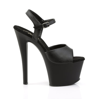 SKY-309 Pleaser Black 7 Inch Exotic Dancing Platform Shoes
