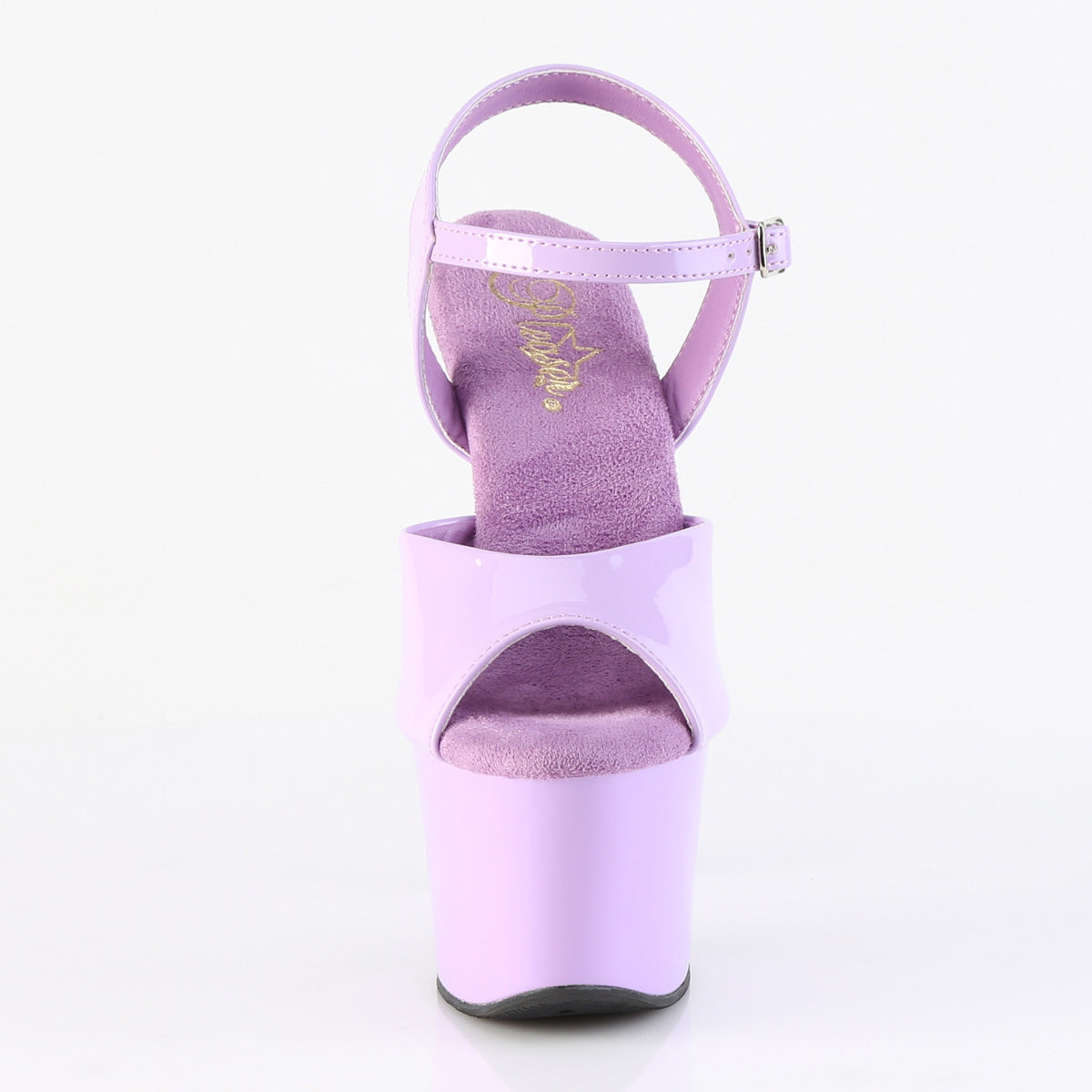 Pleaser SKY-309 Lavender Platform Sandals - 7 Inch Heels