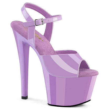 SKY-309 Pleaser Lavender 7 Inch Fetish Pole Platform High Heels