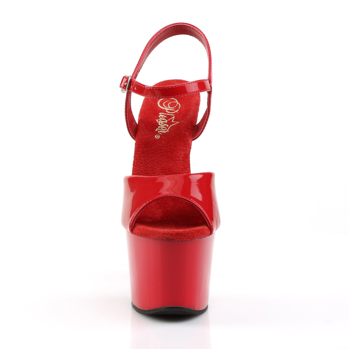 SKY-309 Pleaser Red 7 Inch Exotic Dancing Platform High Heels