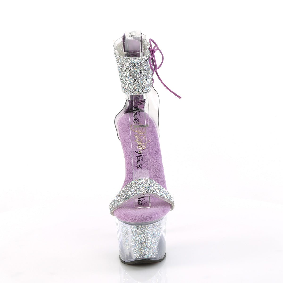SKY-327RSI Pleaser Silver 7 Inch Exotic Dancing Platform High Heels