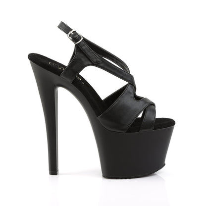 SKY-330 Pleaser Black 7 Inch Exotic Dancing Platform Shoes