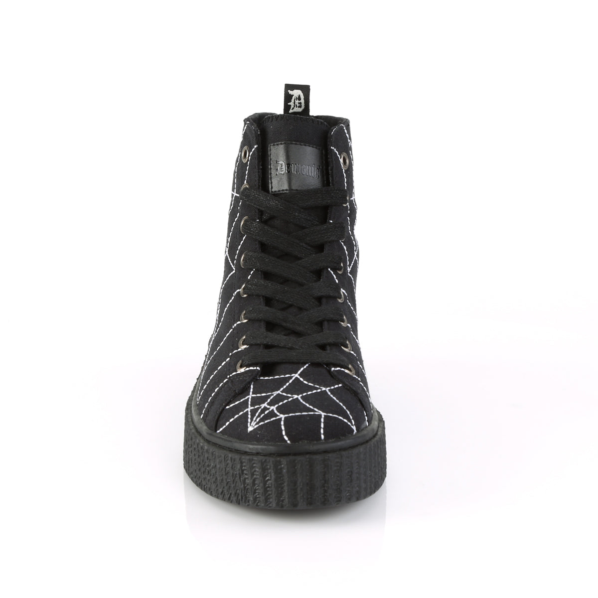 SNEEKER-250 Demonia Cult Black Alternative Unisex Sneakers