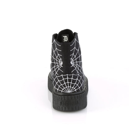SNEEKER-250 Demonia Cult Black Alternative Unisex Sneakers