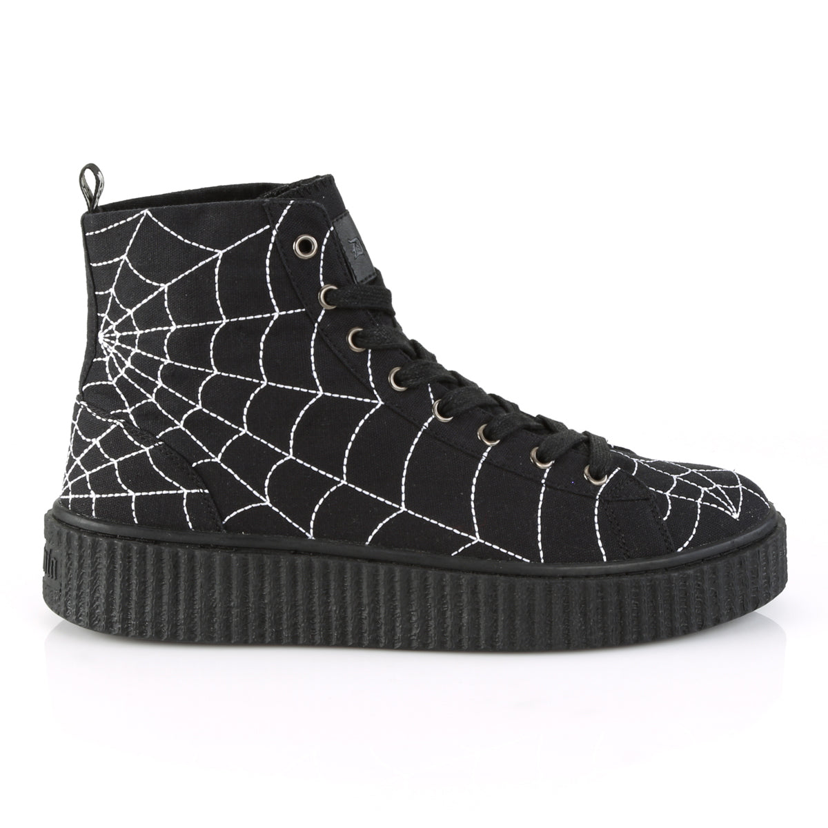 SNEEKER-250 Demonia Cult Black Alternative Unisex Sneakers