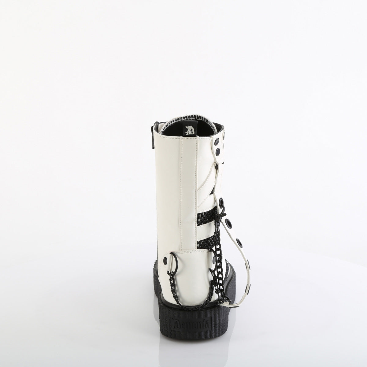 SNEEKER-325 Demonia Cult White Alternative Unisex Sneakers
