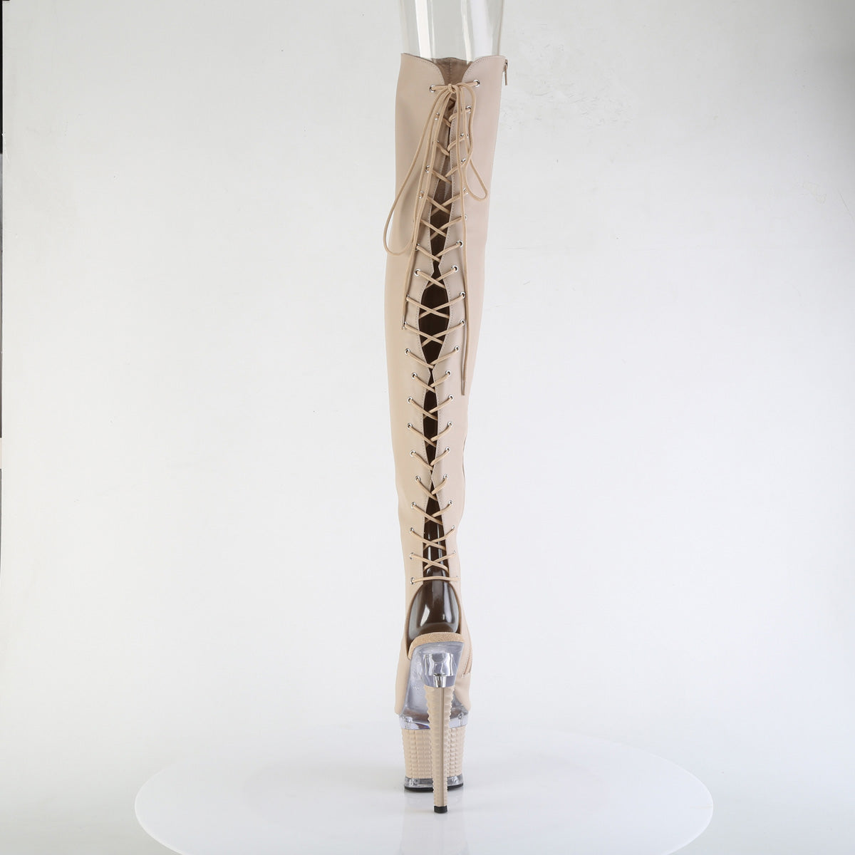 xtreme 809hb pleaser pole dancing shoes blk pat blk neon pink