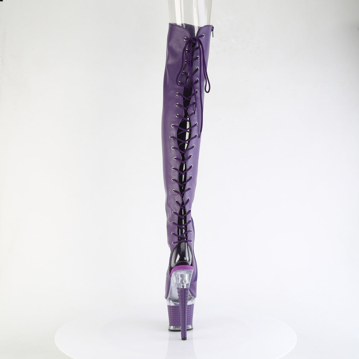 spectator-3030-pleaser-pole-dancing-shoes-purple-faux-leather-clr-purple-matt