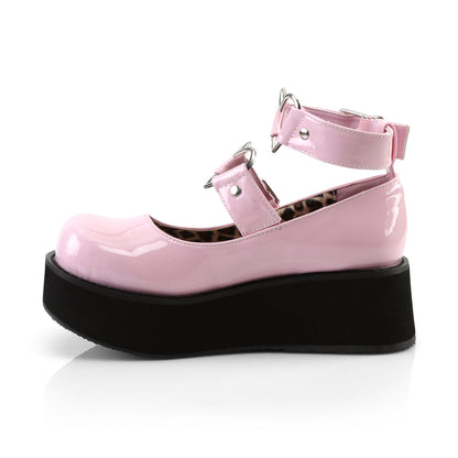 SPRITE-02 Demonia Cult Baby Pink Alternative Footwear