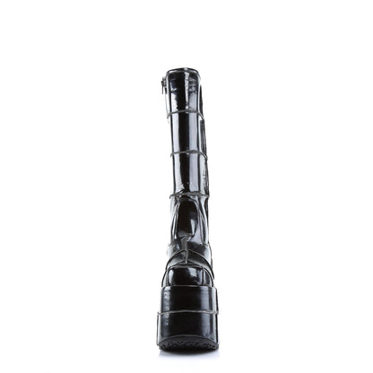 STACK-301 Demonia Cult Black Alternative Footwear Unisex