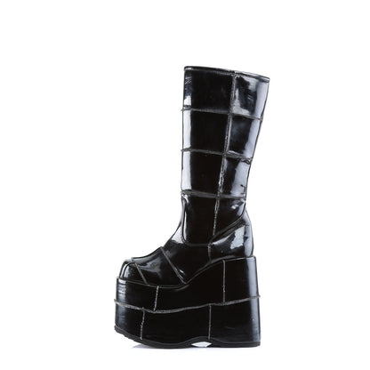STACK-301 Demonia Cult Black Alternative Footwear Unisex