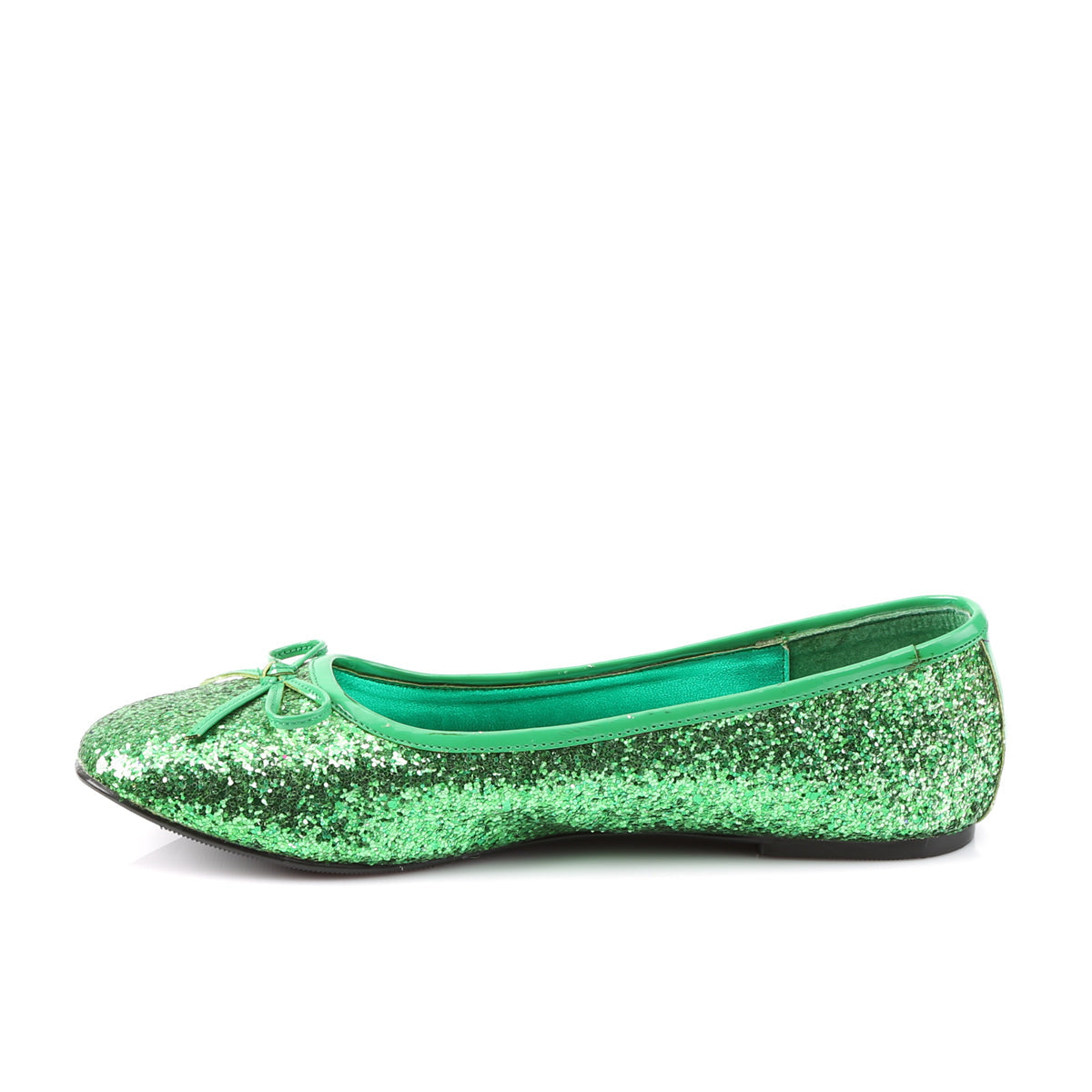STAR-16G Pleasers Funtasma Green Glitter Women's Sexy Shoes