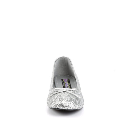 funtasma womens shoes star 16g silver glitter