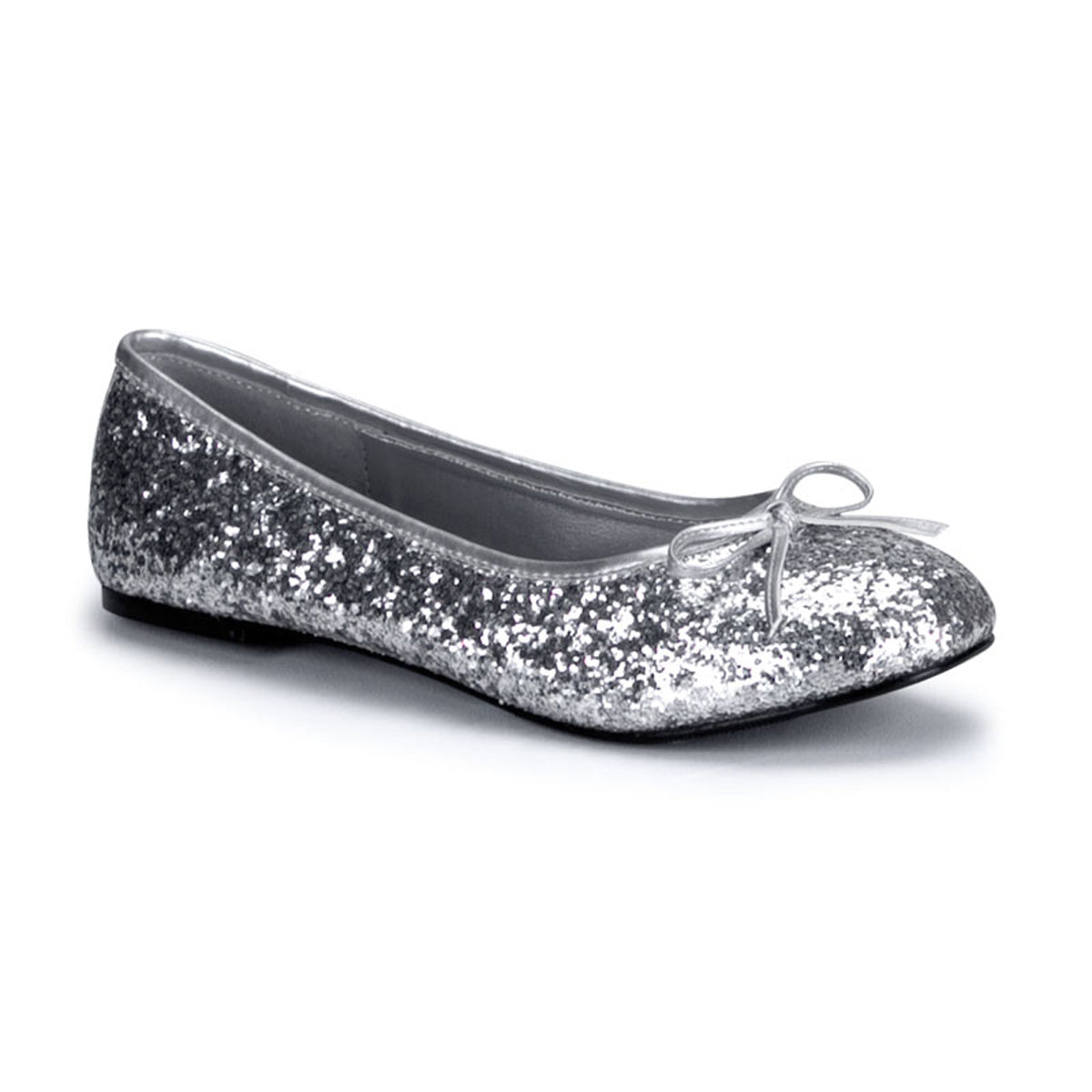 Funtasma STAR-16G Silver Glitter Glitter Flat Shoes