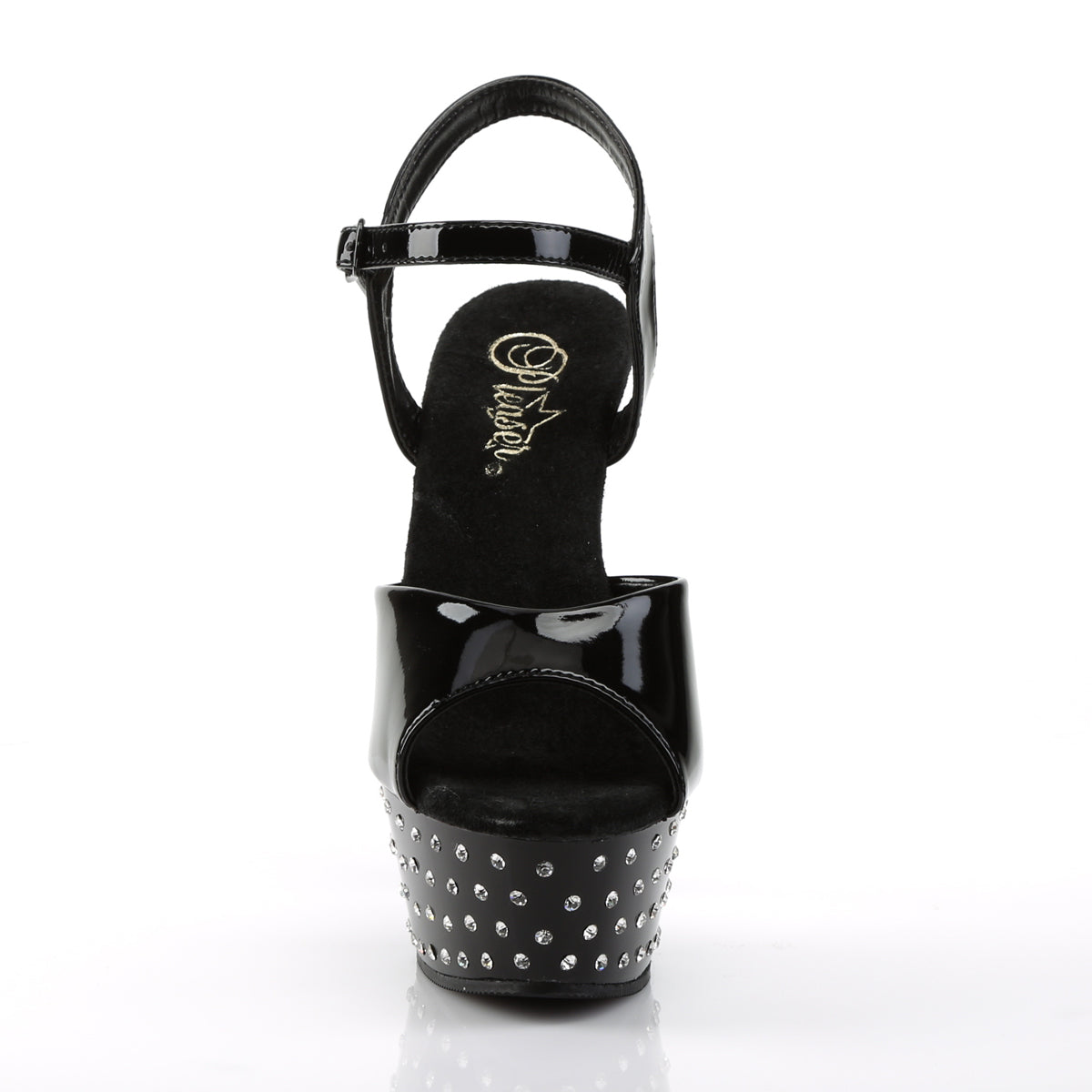 STARDUST-609 Pleaser Black 6 Inch Exotic Dancing Platform Shoes