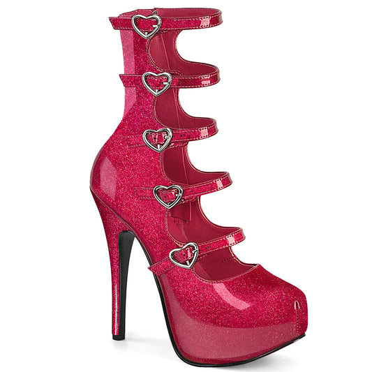 TEEZE-23 Bordello Fuchsia 5.8 Inch Hidden Platform Shoes