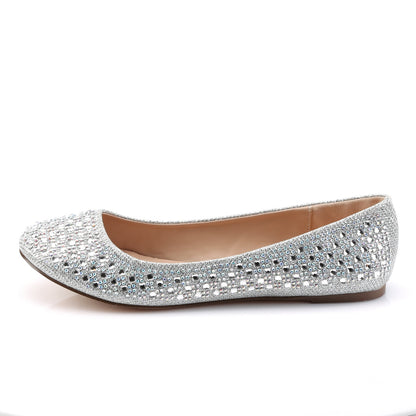 TREAT-06 Fabulicious Silver Sexy Shoes