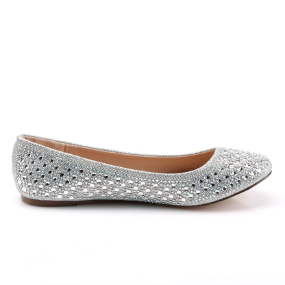 TREAT-06 Fabulicious Silver Sexy Shoes