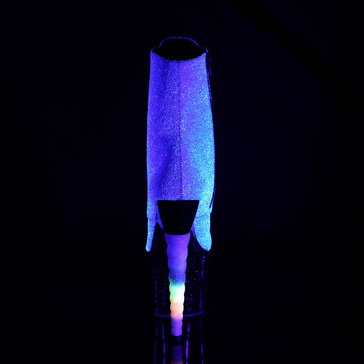 UNICORN-1020G Pleaser Purple 7 Inch Pole Dancer High Heels