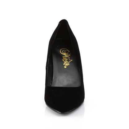 VANITY-420 Pleaser Black 4 Inch Exotic Berdoom Heels
