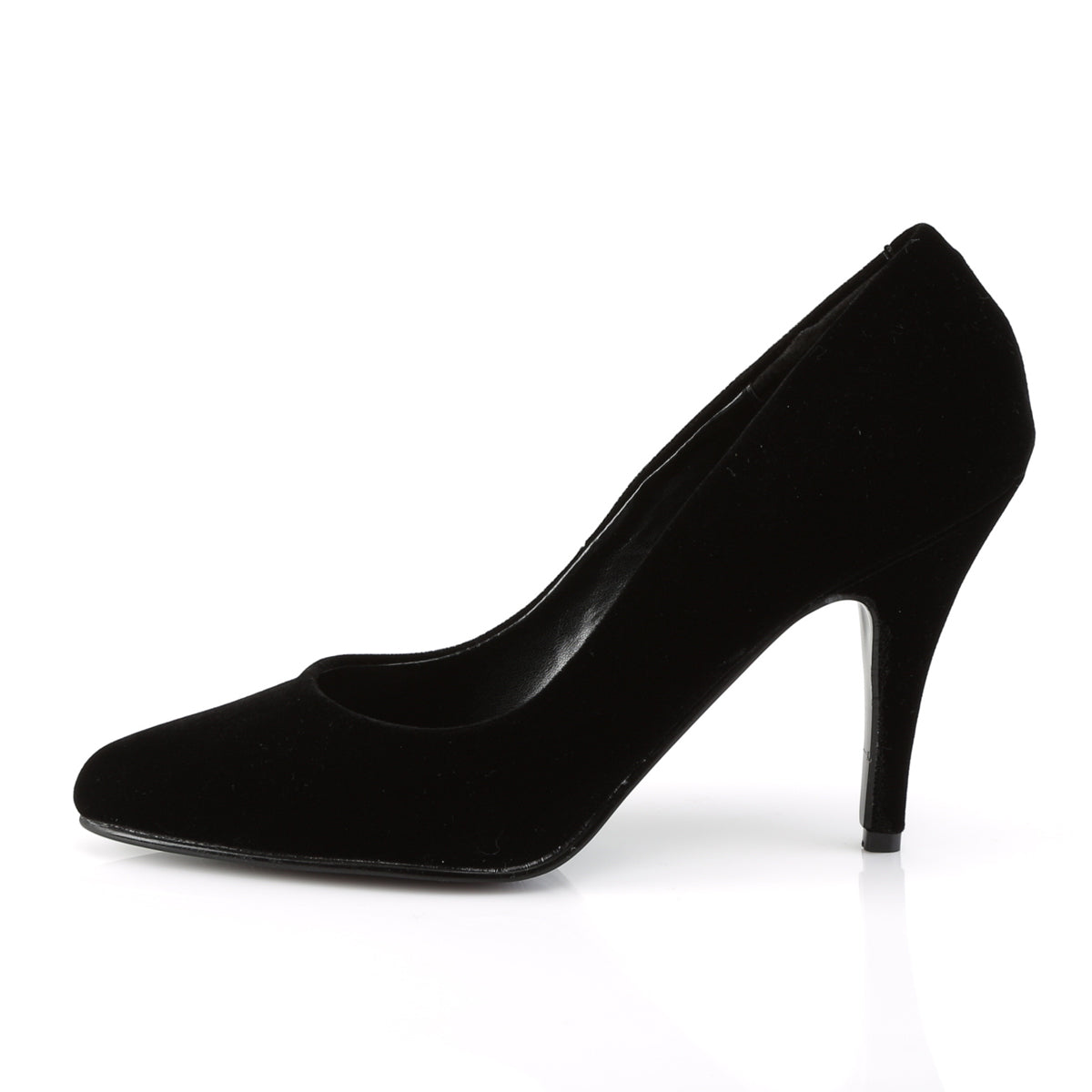 VANITY-420 Pleaser Black 4 Inch Exotic Berdoom Heels