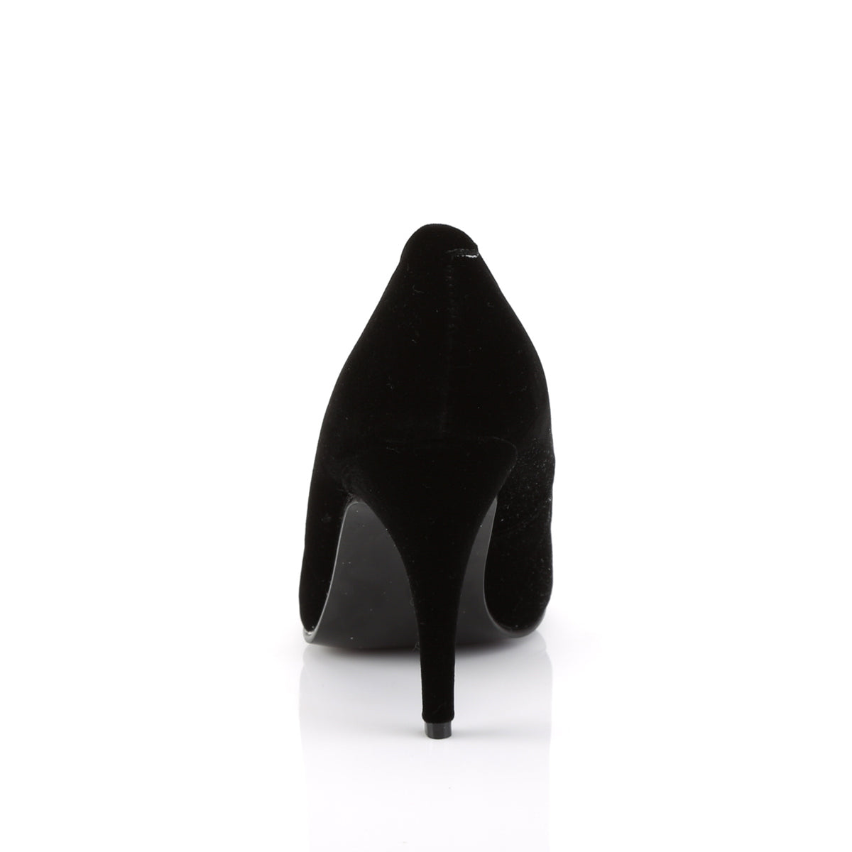 VANITY-420 Pleaser Black 4 Inch Exotic Berdoom Heels