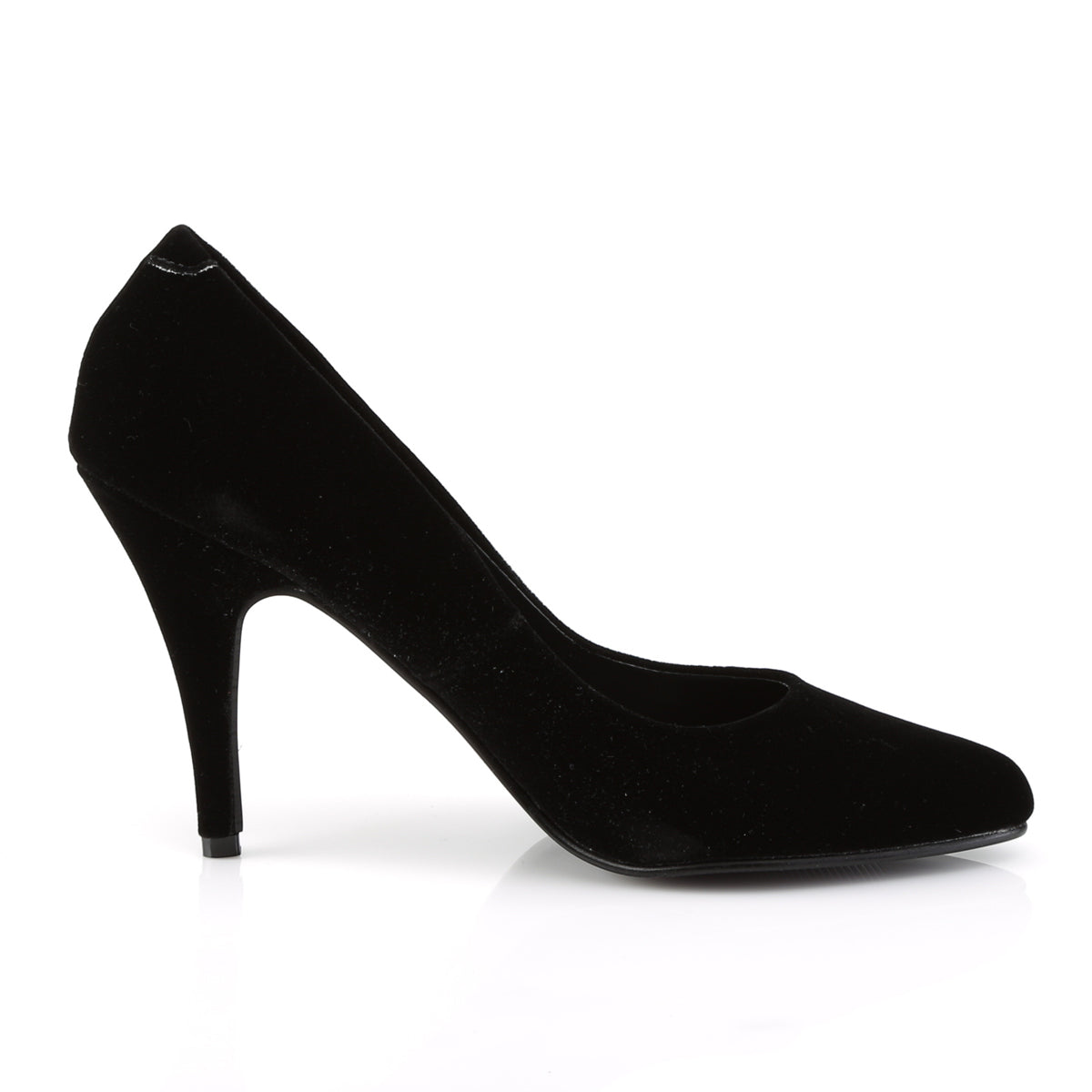 VANITY-420 Pleaser Black 4 Inch Exotic Berdoom Heels