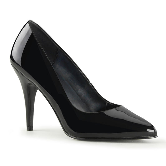 VANITY-420 Pleaser Black 4 Inch Sexy Berdoom Heels