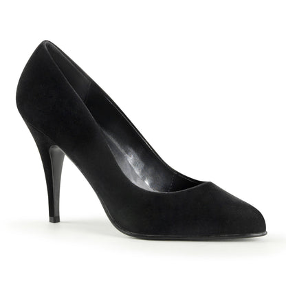 VANITY-420 Pleaser Black 4 Inch Exotic Berdoom Heels