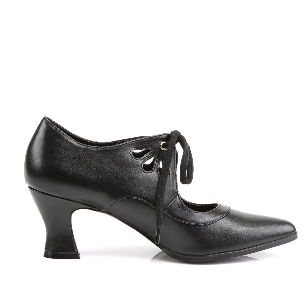 VICTORIAN-03 Pleasers Funtasma 3 Inch Heel Black Women's Sexy Shoes