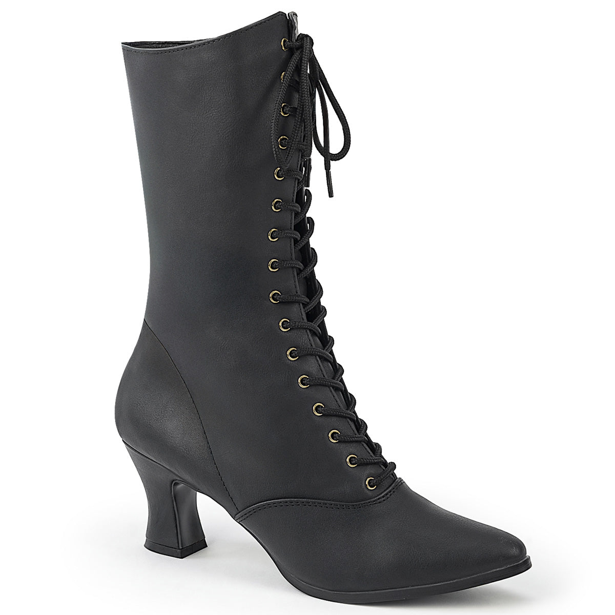 VICTORIAN-120 Funtasma Black 2.8 Inch Fancy Dress Women's Boots