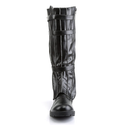 WALKER-130 Funtasma Black Fancy Dress Men's Boots