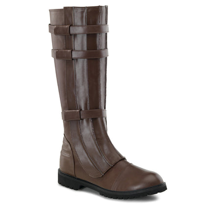 WALKER-130 Funtasma Brown Fancy Dress Men's Boots Brown Pu
