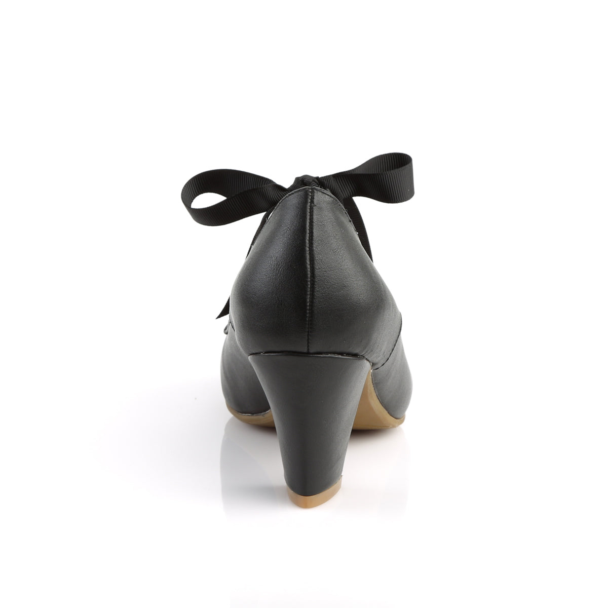 Pin Up Couture WIGGLE-32 Black Mary Jane Shoes - 2.5 Inch Heels