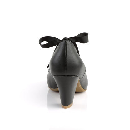 Pin Up Couture WIGGLE-32 Black Mary Jane Shoes - 2.5 Inch Heels
