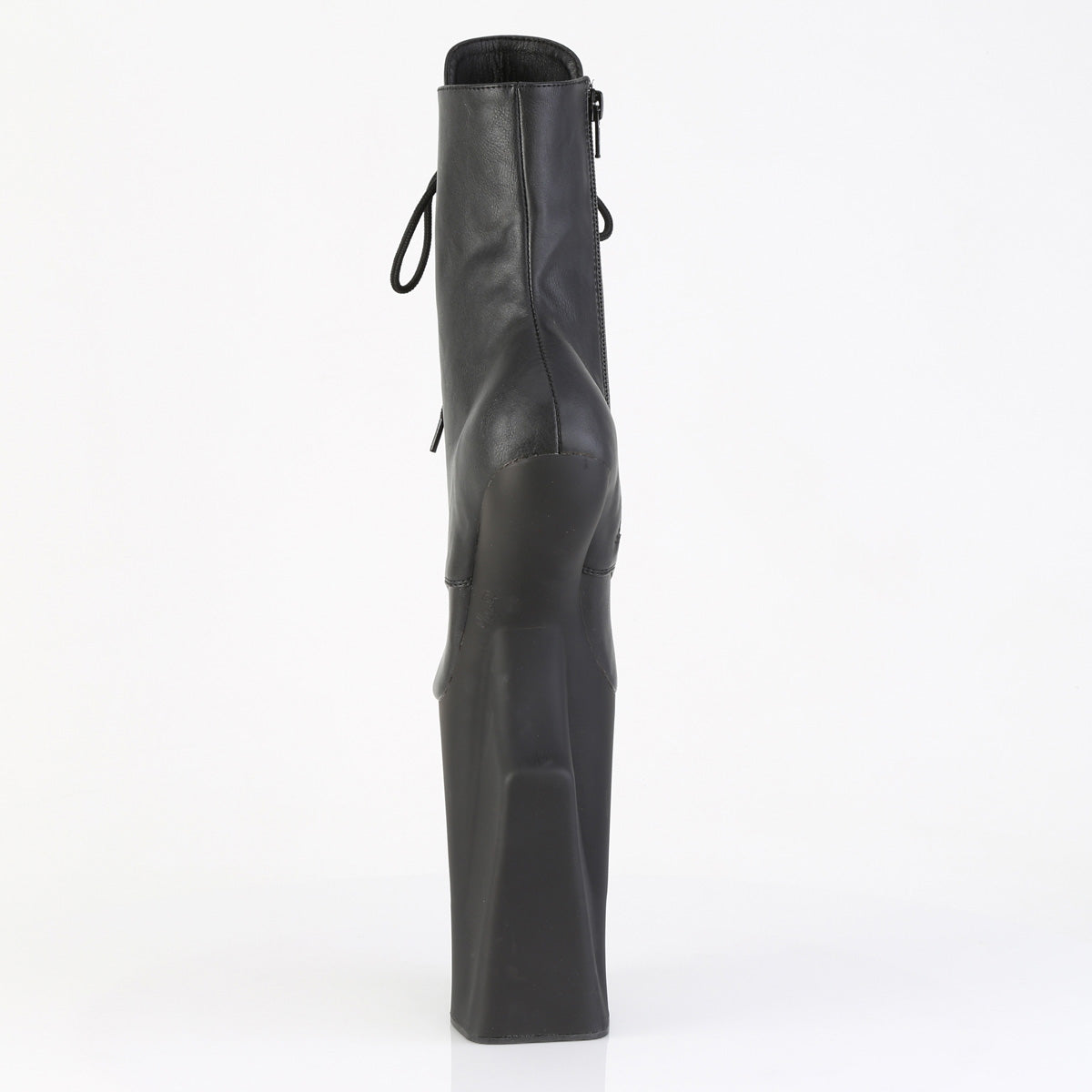 WORSHIP-1020 Pleaser Black 10 Inch Exotic Dancing Ankle Boots