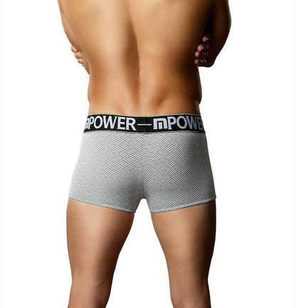 MP145211 Malepower Mini Pouch Short - Grey