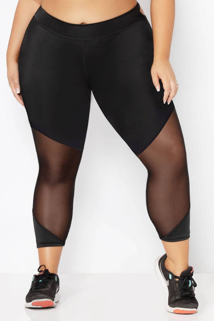 STM30152X Seven Til Midnight Namaste Microfiber Capri - Black