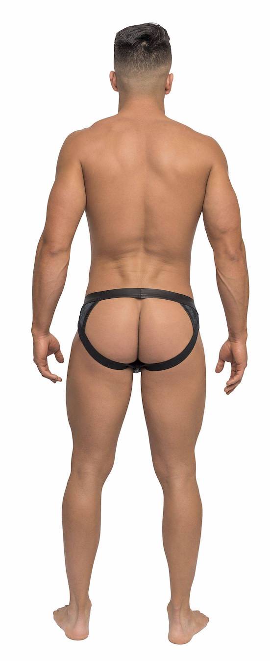 mp347238 malepower strappy jock blue black