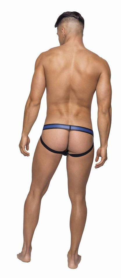 mp351235 malepower jock with pocket cavity black