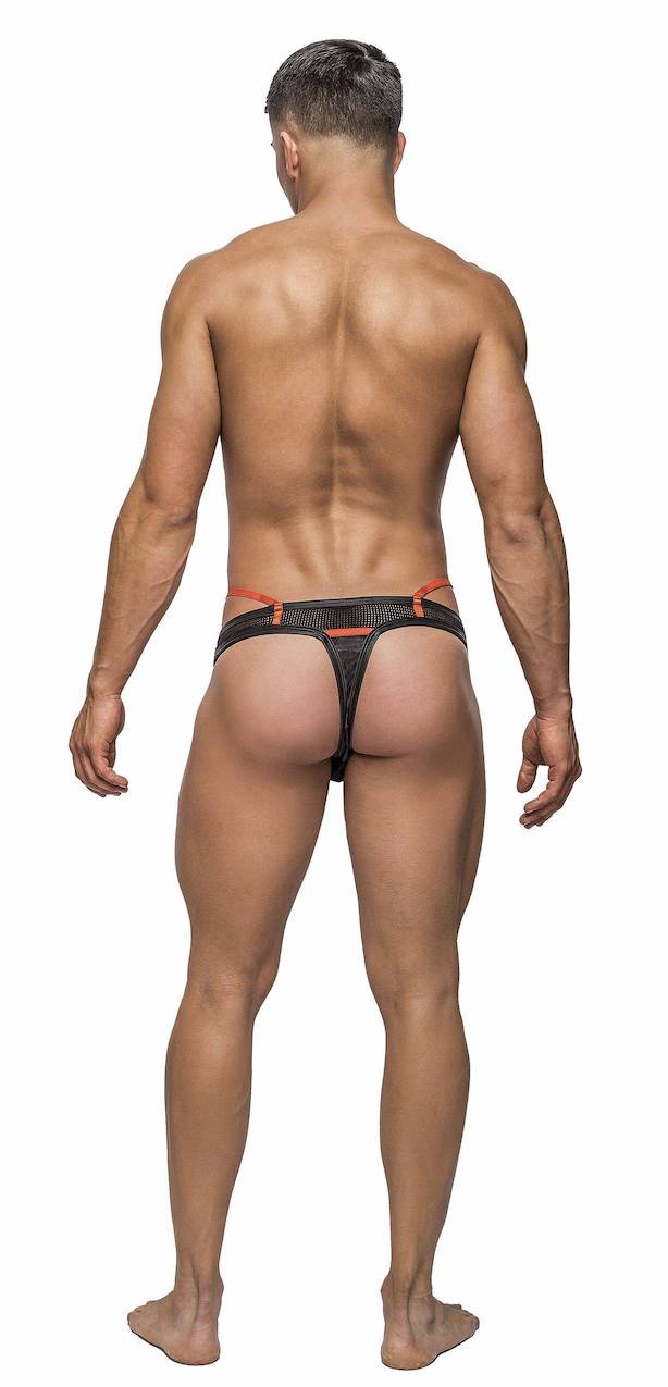 mp412243 malepower sport strap thong black