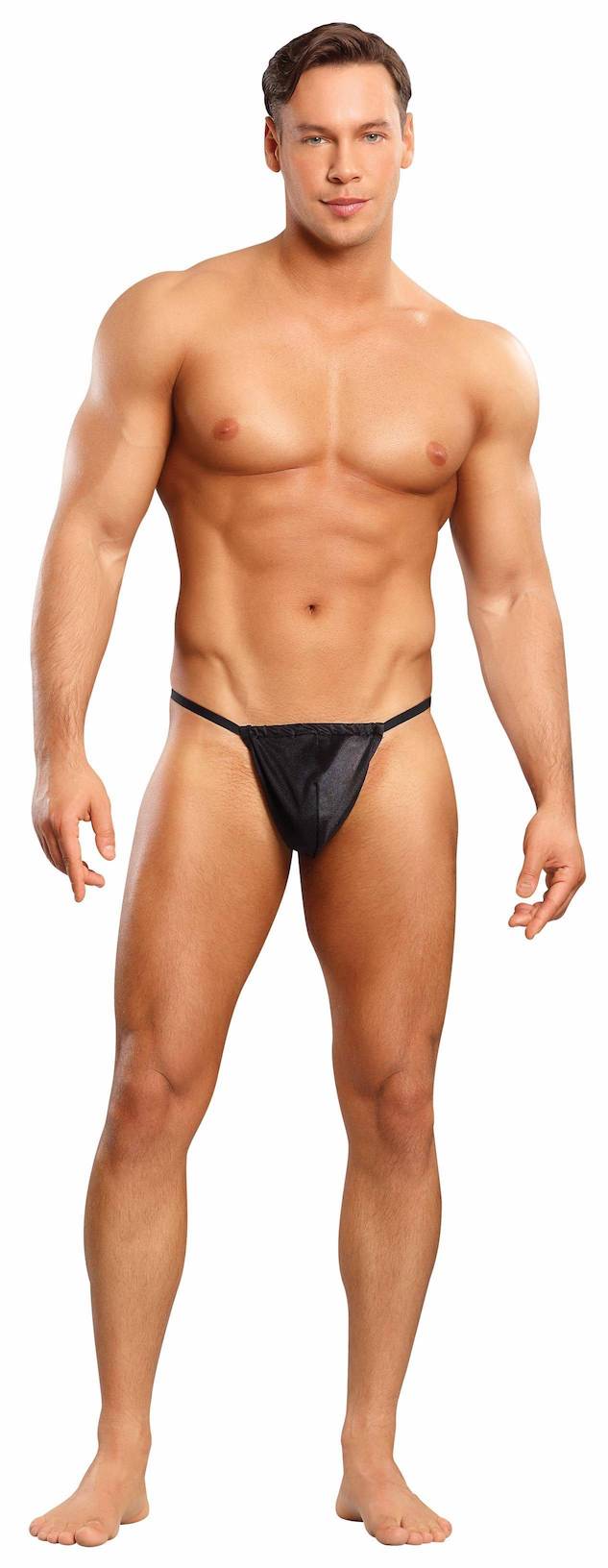 MP450076 Malepower Posing Strap - Black One Size Black