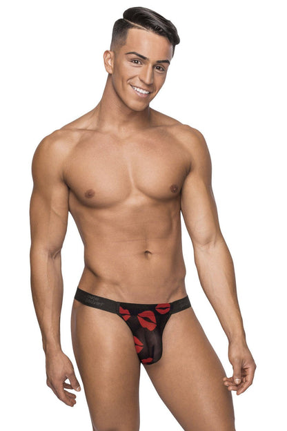 mp454232 malepower micro thong v print
