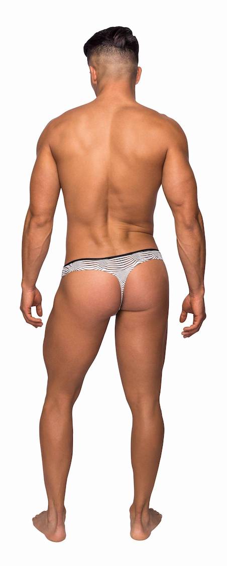 mp461234 malepower mini thong black white