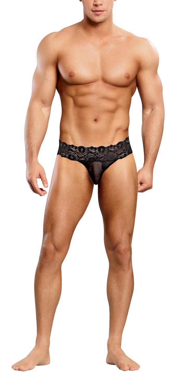 mp465178 malepower micro thong pinch back black